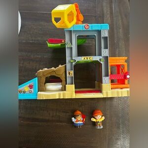 Little People Construction Playset with Figures